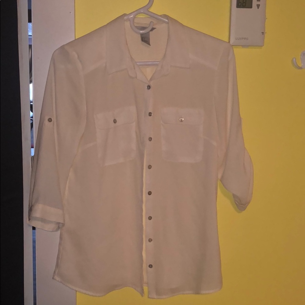Cram color blouse